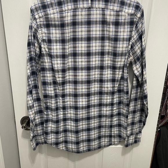 Banana republic button-down men’s shirt plaid - Picture 6 of 10